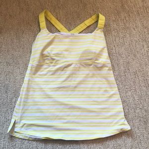 Lululemon Striped Tank Top